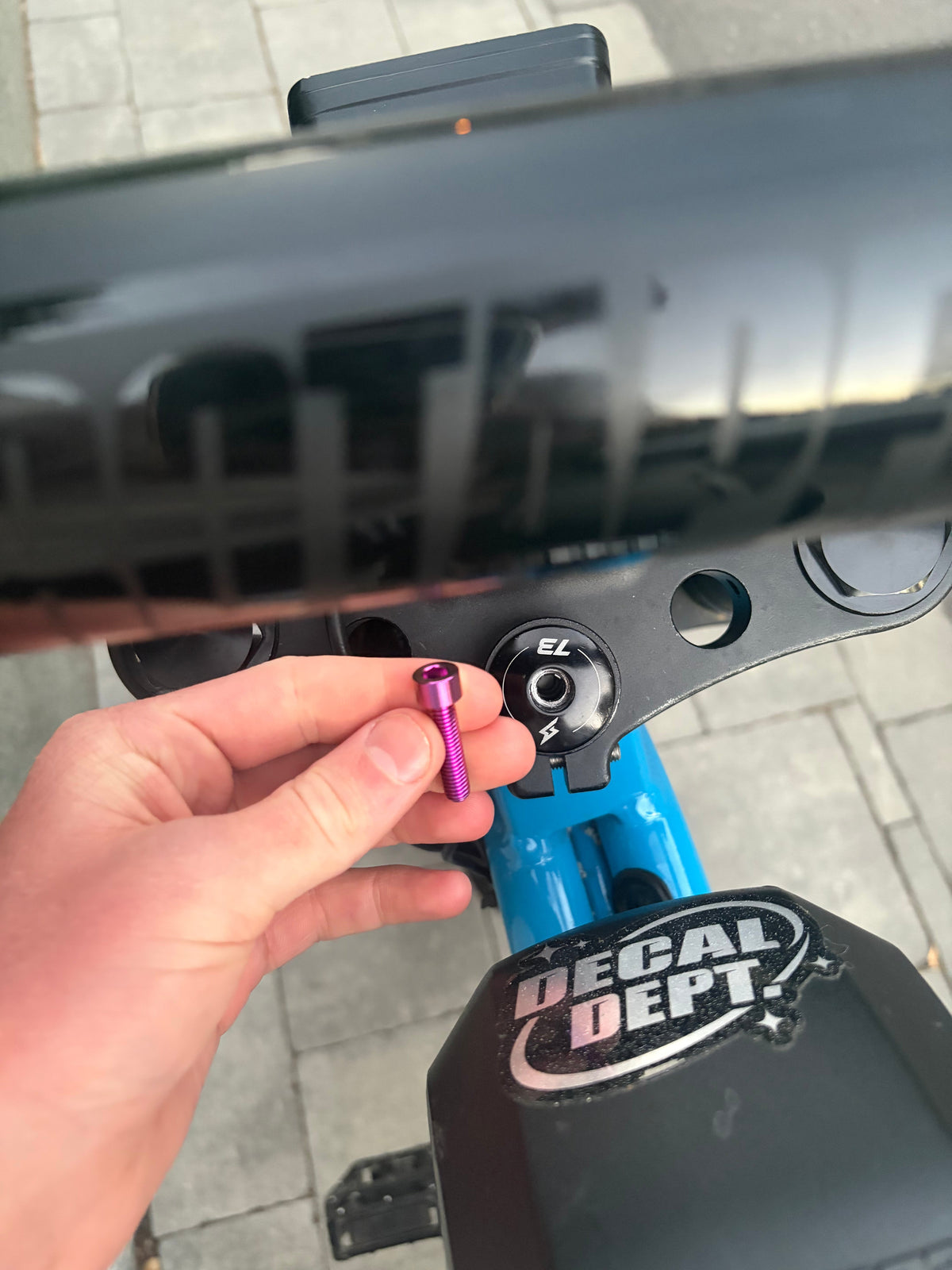 Super73 Stem Lock Titanium Bolt — 1 Bolt